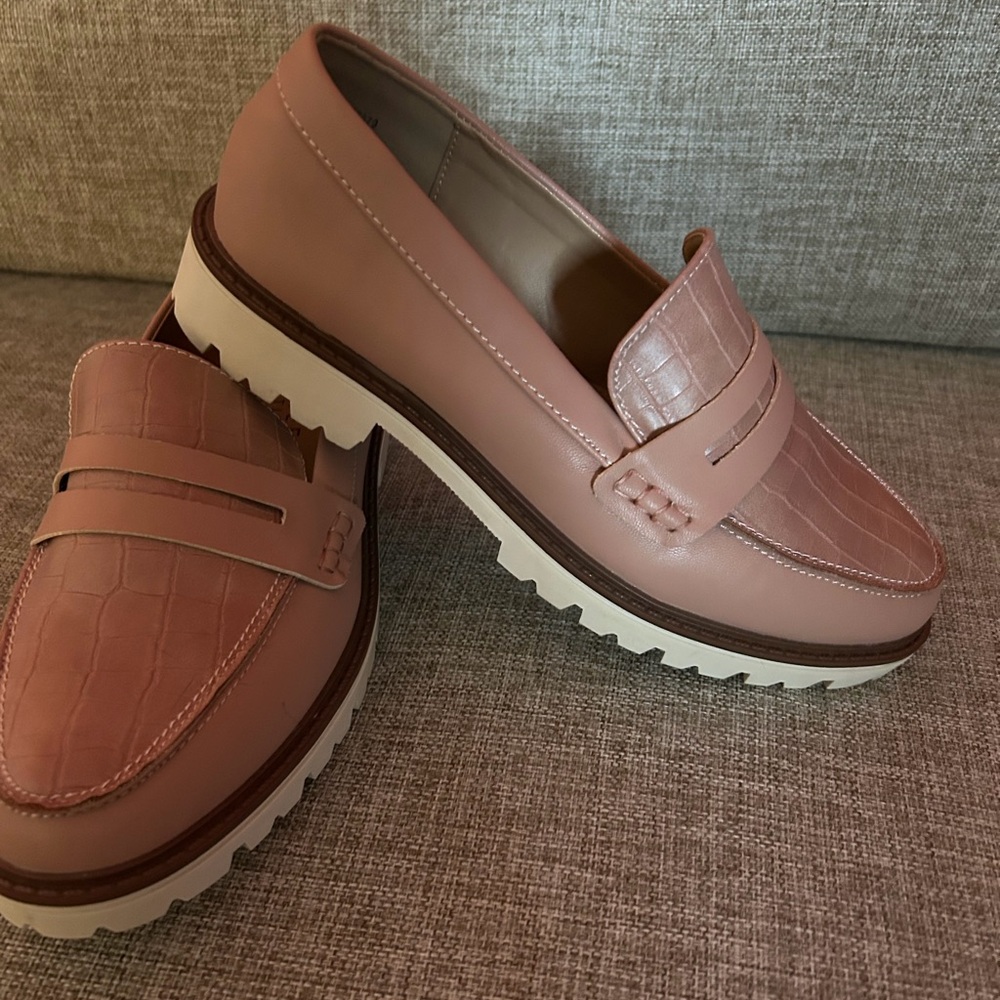 Journee Collection Pink Loafers